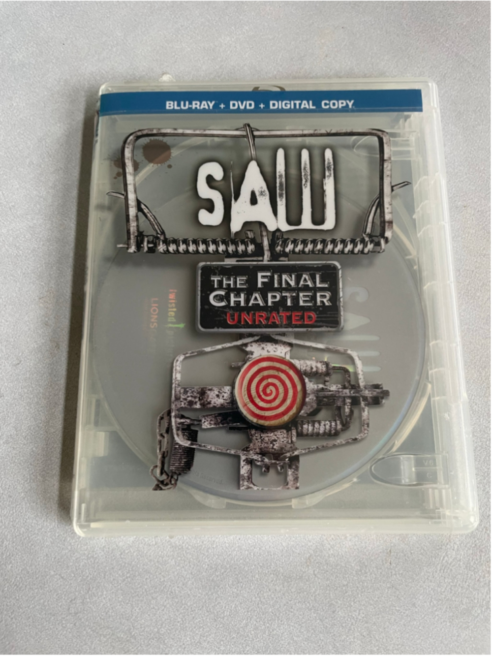 Saw: The Final Chapter Blu-ray + DVD Horror Movie Disc Set